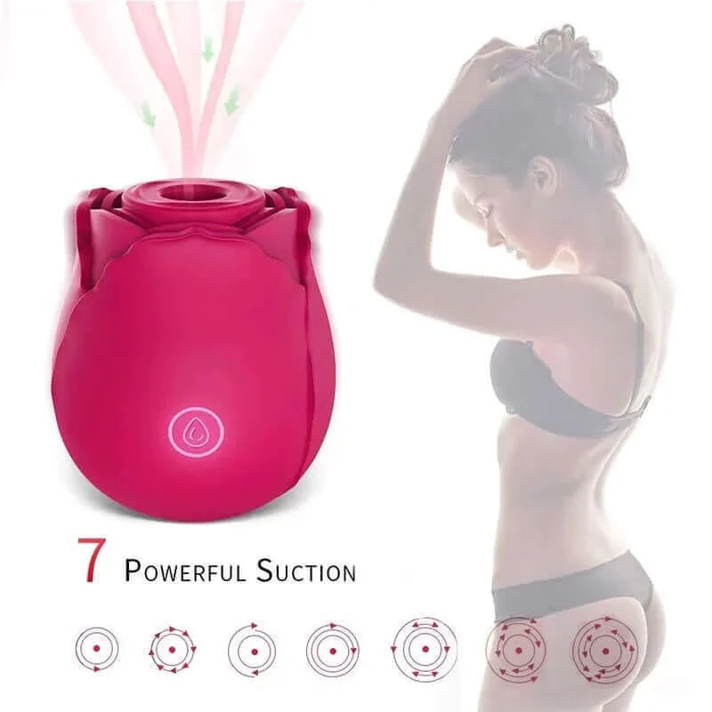 Rose Toy® Vibrator Classic Sucking - Image 29