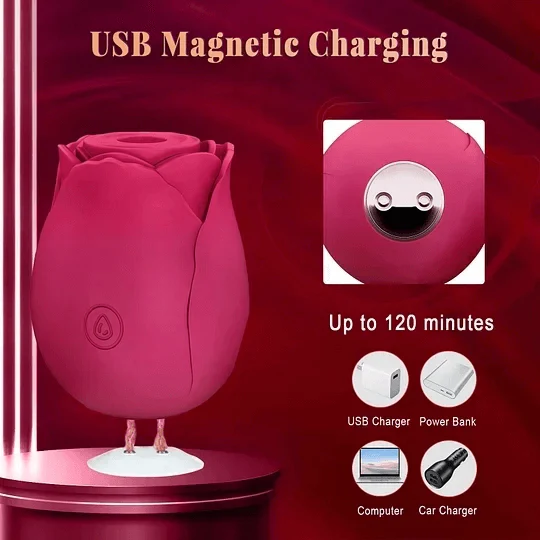 Rose Toy® Vibrator Classic Sucking - Image 39