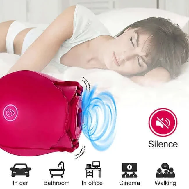 Rose Toy® Vibrator Classic Sucking - Image 25