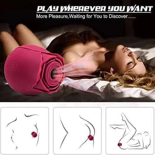 Rose Toy® Vibrator Classic Sucking - Image 4